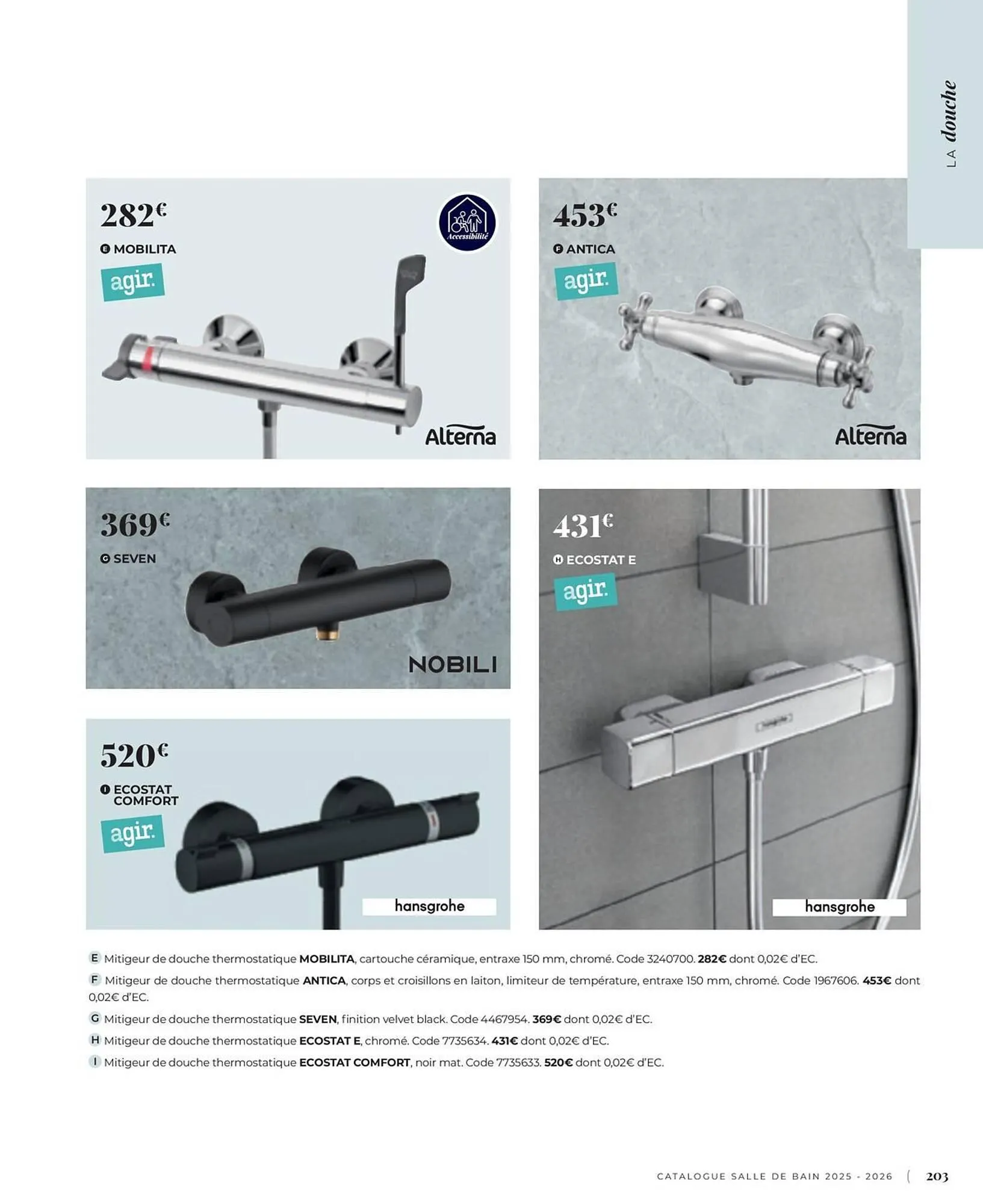 Catalogue Cedeo du 3 juin au 31 décembre 2025 - Catalogue page 203