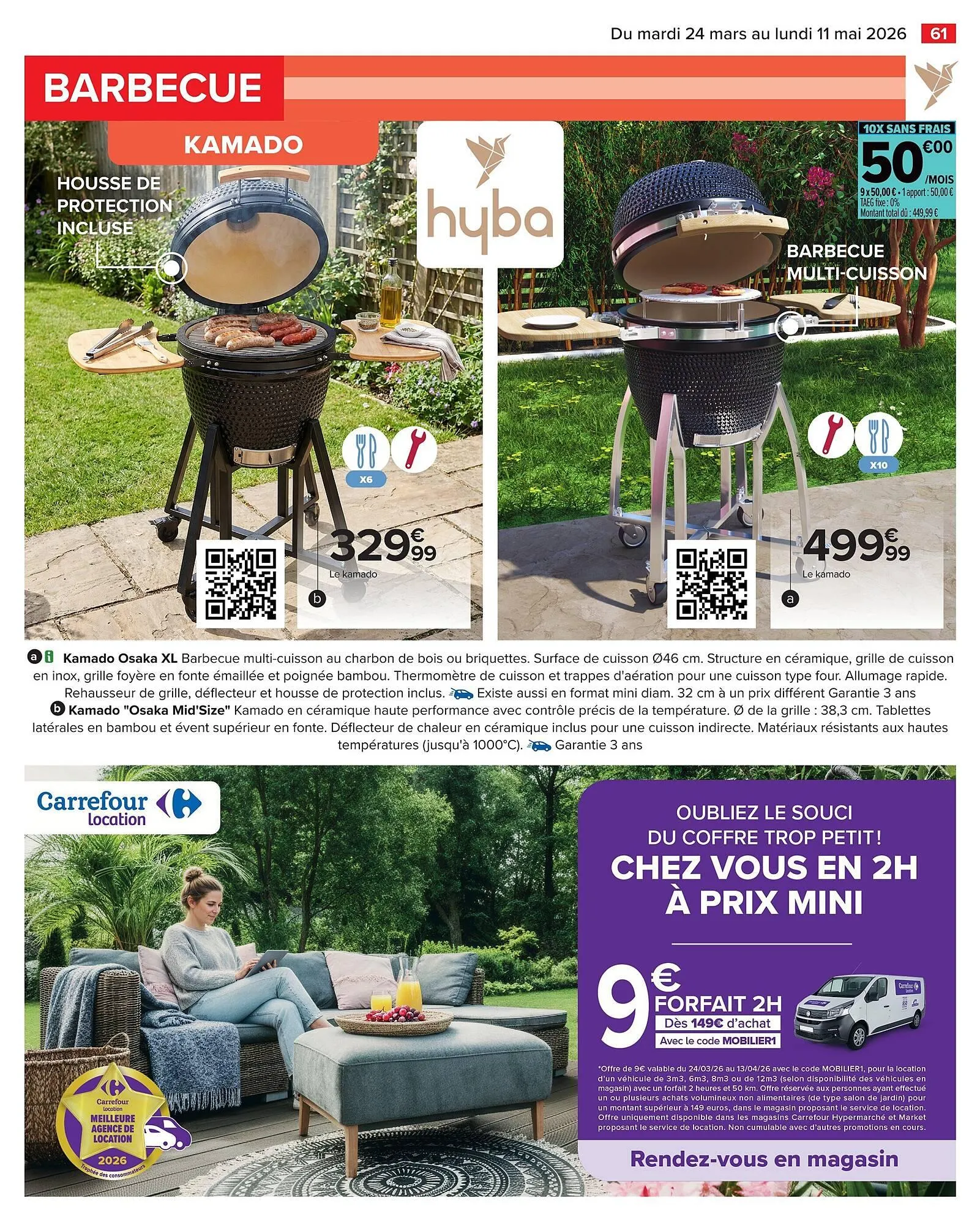 Catalogue Carrefour du 24 mars au 11 mai 2026 - Catalogue page 61