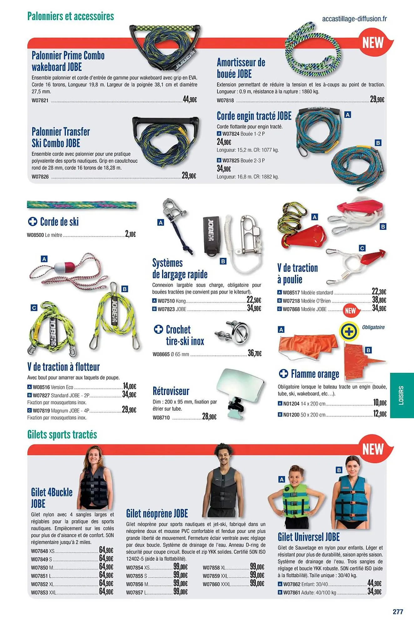 Catalogue Accastillage Diffusion du 1 mars au 31 décembre 2023 - Catalogue page 279