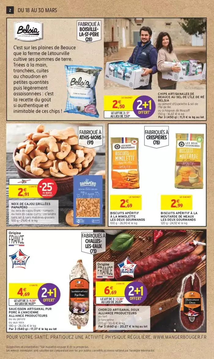 CAHIERS REGIONS MARS 4 du 18 mars au 30 mars 2025 - Catalogue page 2