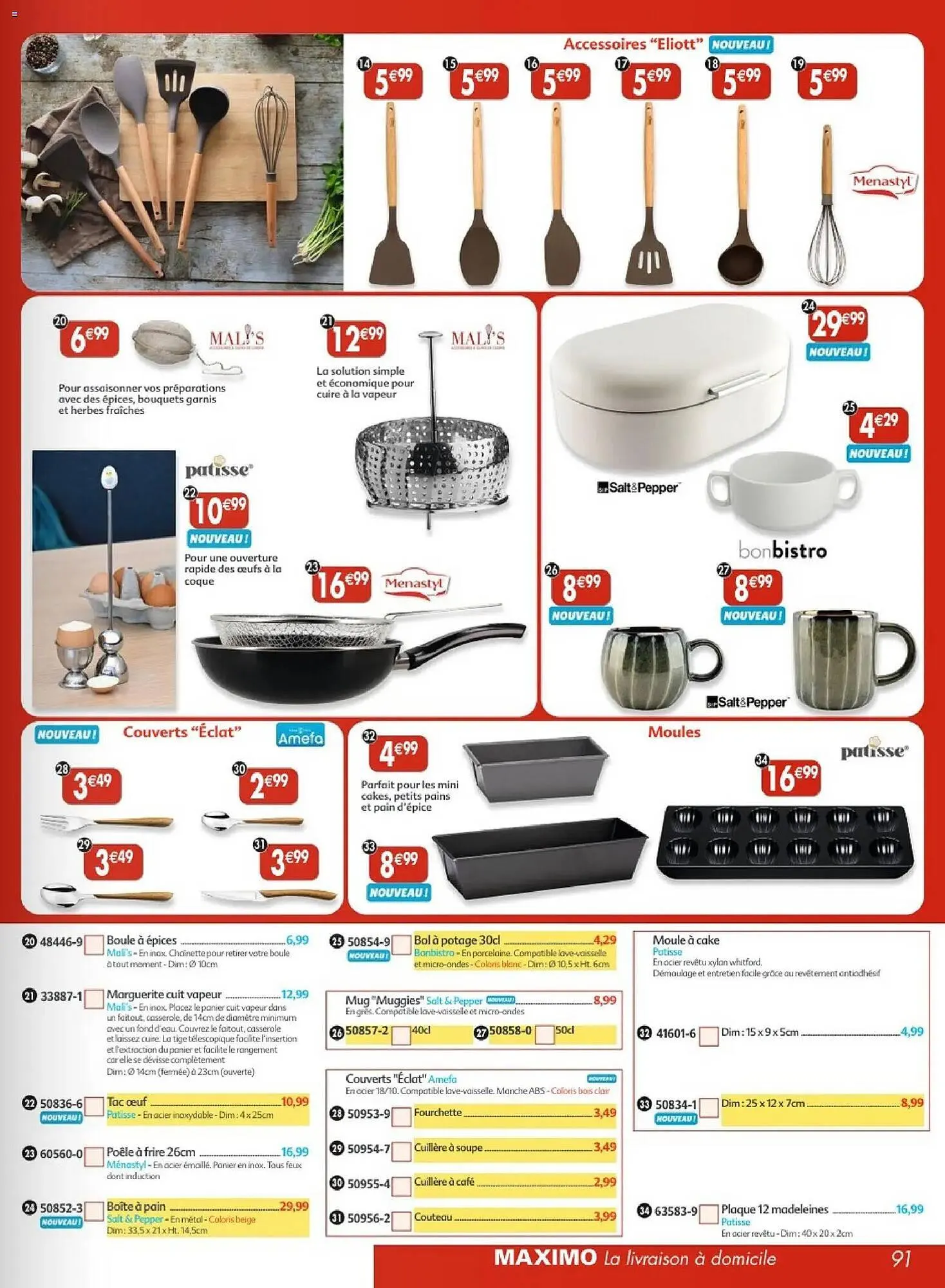 Catalogue Maximo du 24 décembre au 22 janvier 2026 - Catalogue page 91
