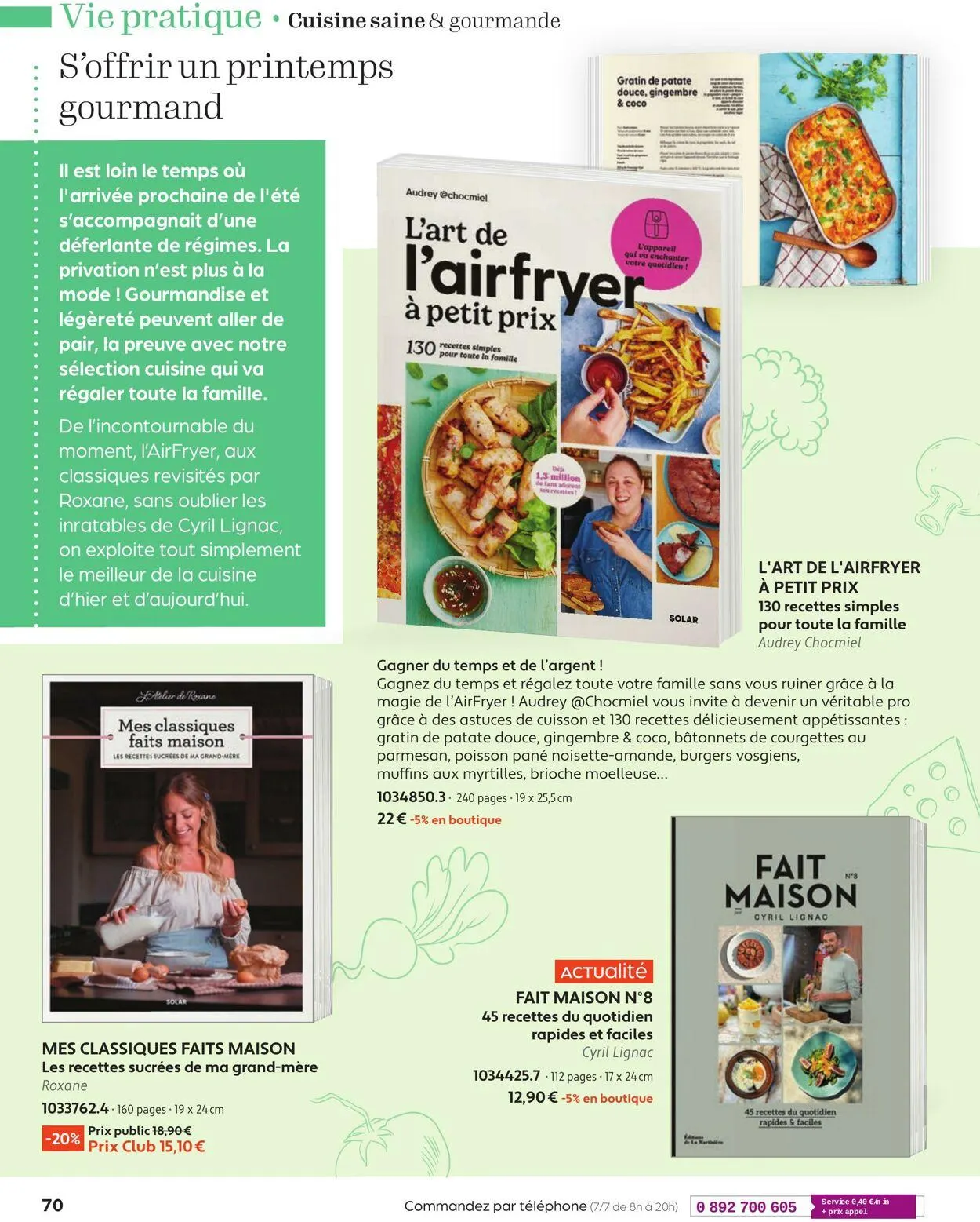 France Loisirs du 1 mai au 30 juin 2025 - Catalogue page 70