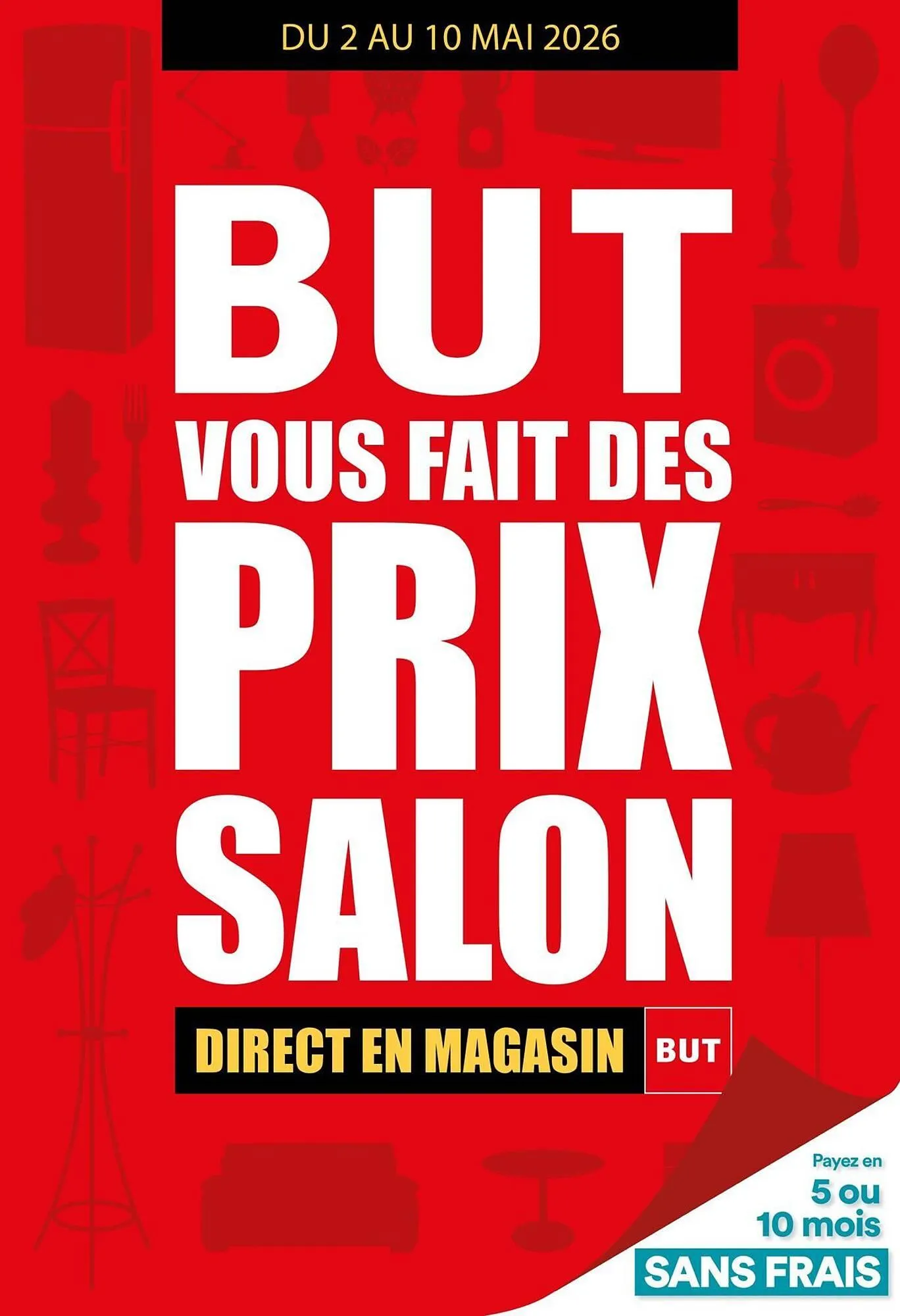 Catalogue BUT du 4 mai au 10 mai 2026 - Catalogue page 1
