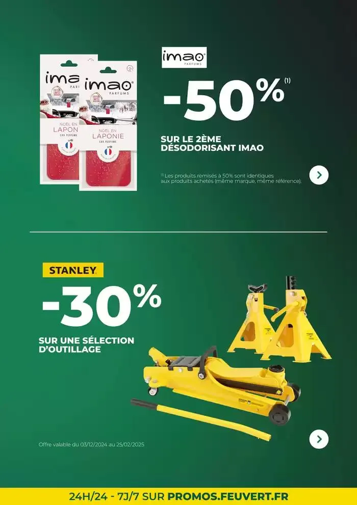 Nos Offres Feu Vert du 2 janvier au 28 janvier 2025 - Catalogue page 9