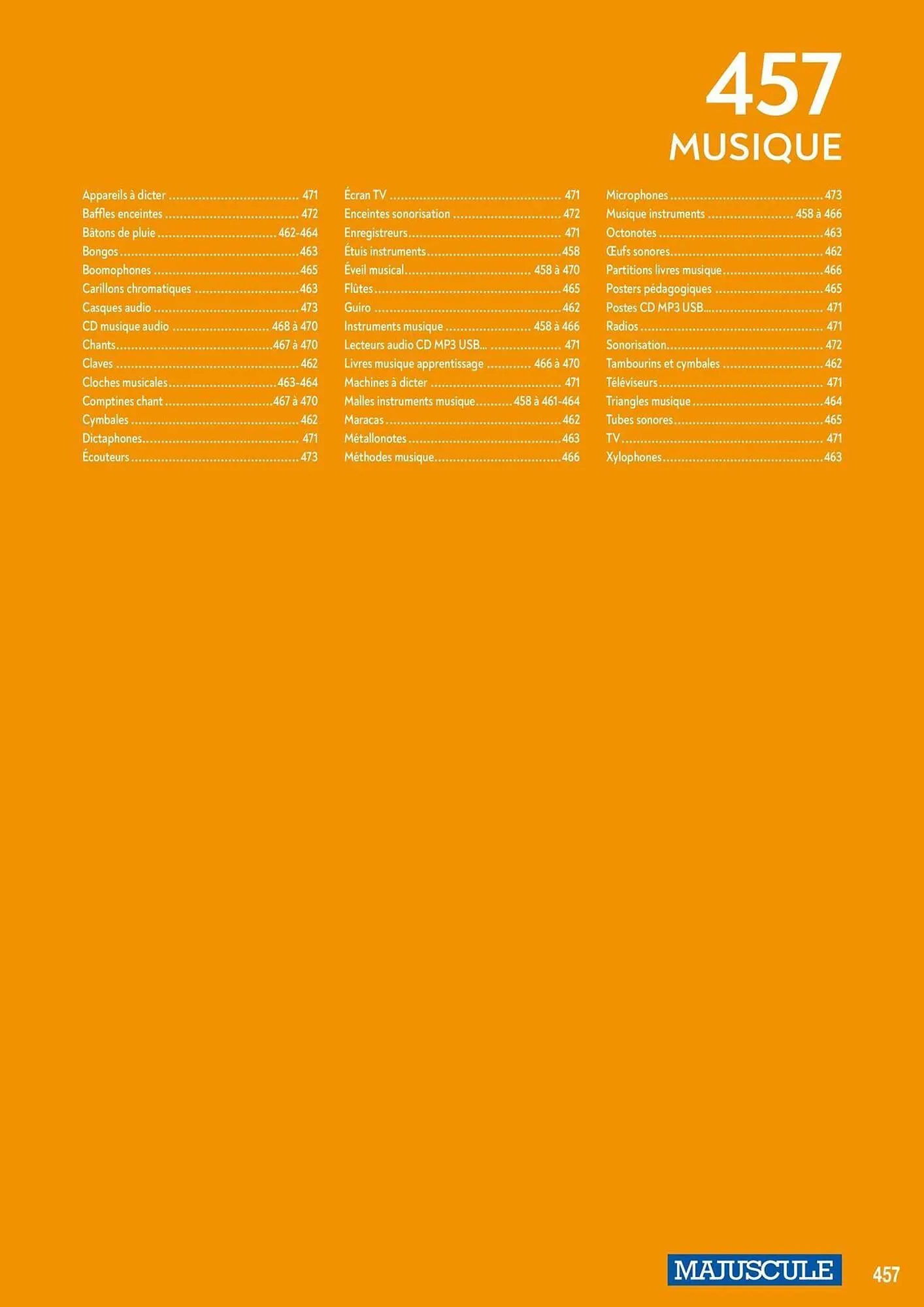 Catalogue Majuscule du 4 mars au 31 décembre 2025 - Catalogue page 481