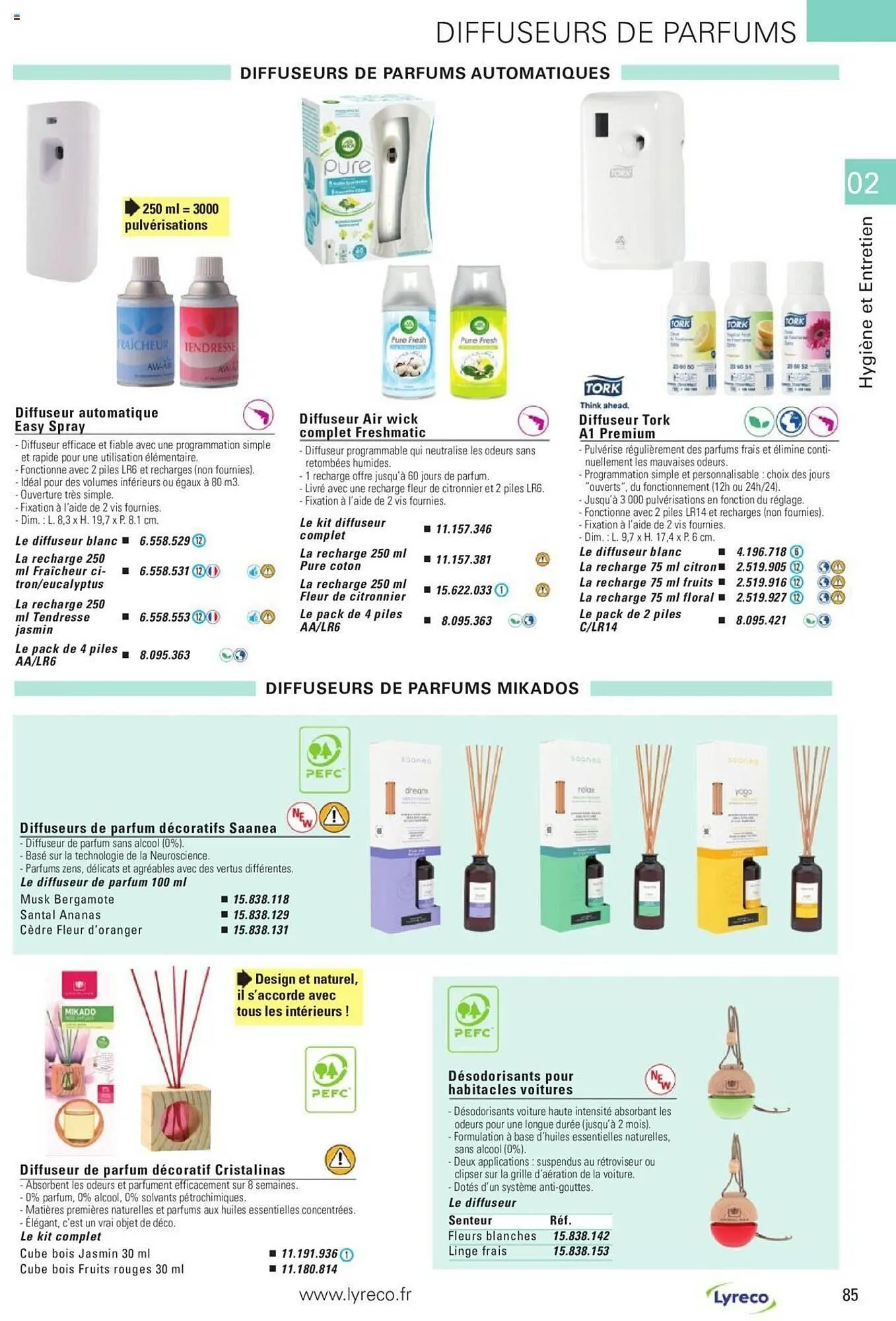 Catalogue Lyreco du 15 mai au 31 décembre 2023 - Catalogue page 85