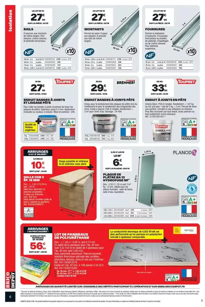 PRIX DÉPÔT du 14 mars au 27 mars 2025 - Catalogue page 6