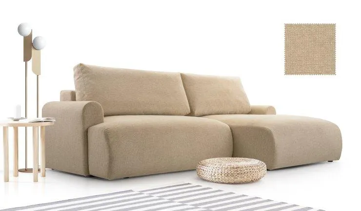 MIKO CANAPE ANGLE DROIT CONVERTIBLE ARAGON 14