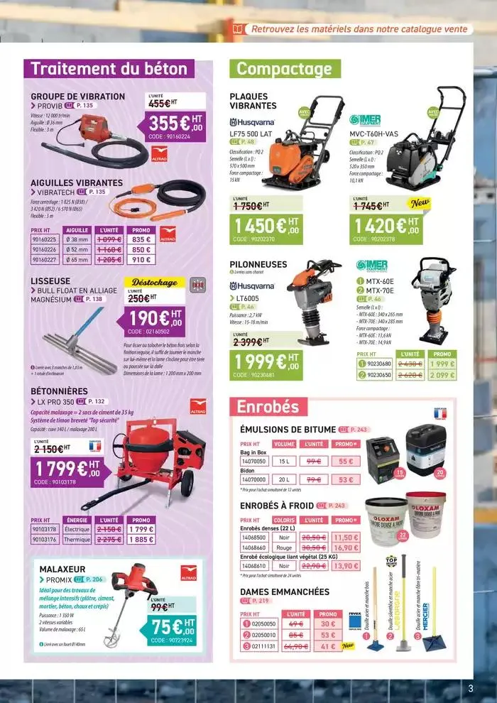 Des offres en béton du 5 mai au 30 juin 2025 - Catalogue page 3