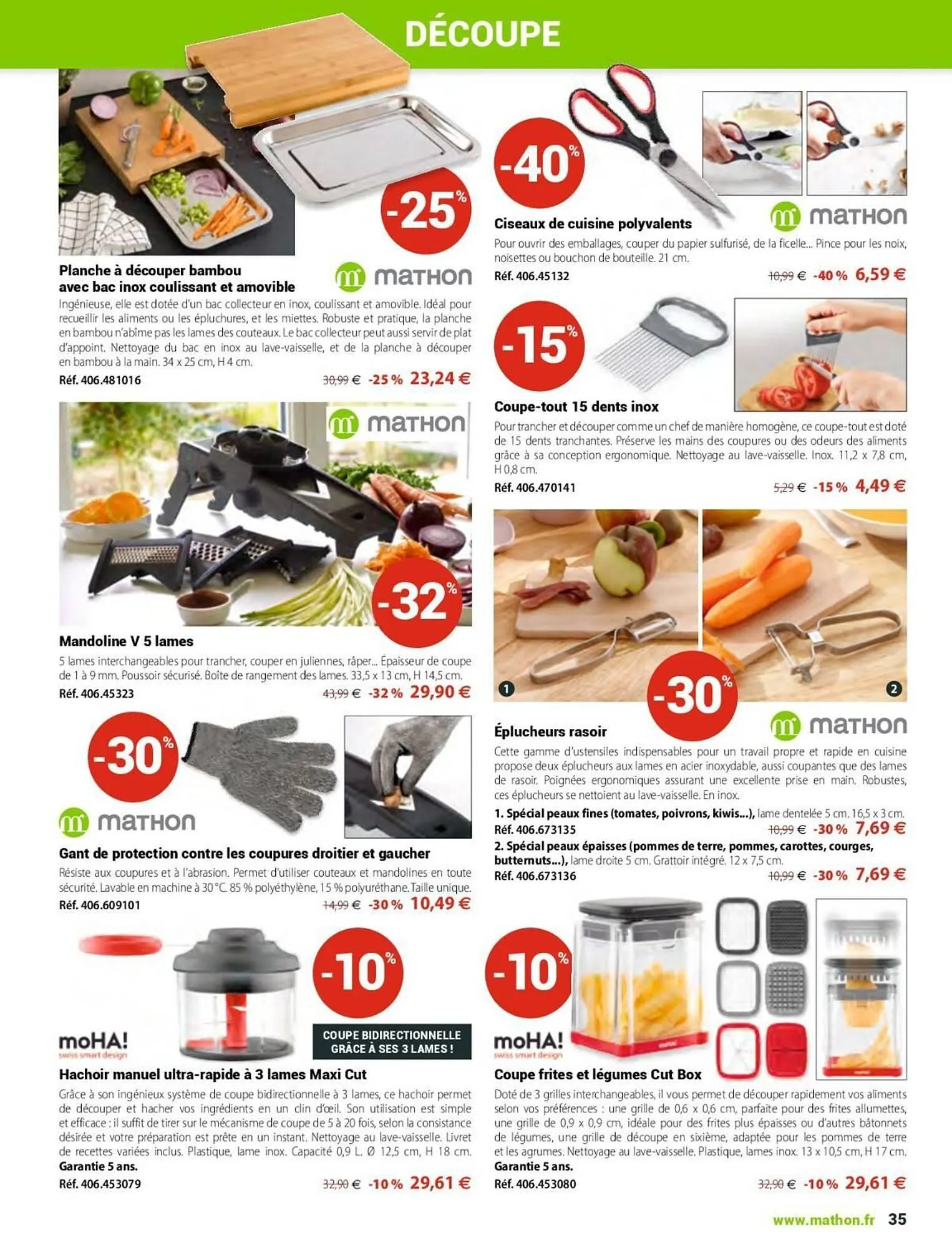 Catalogue Mathon du 5 mars au 31 mai 2026 - Catalogue page 35