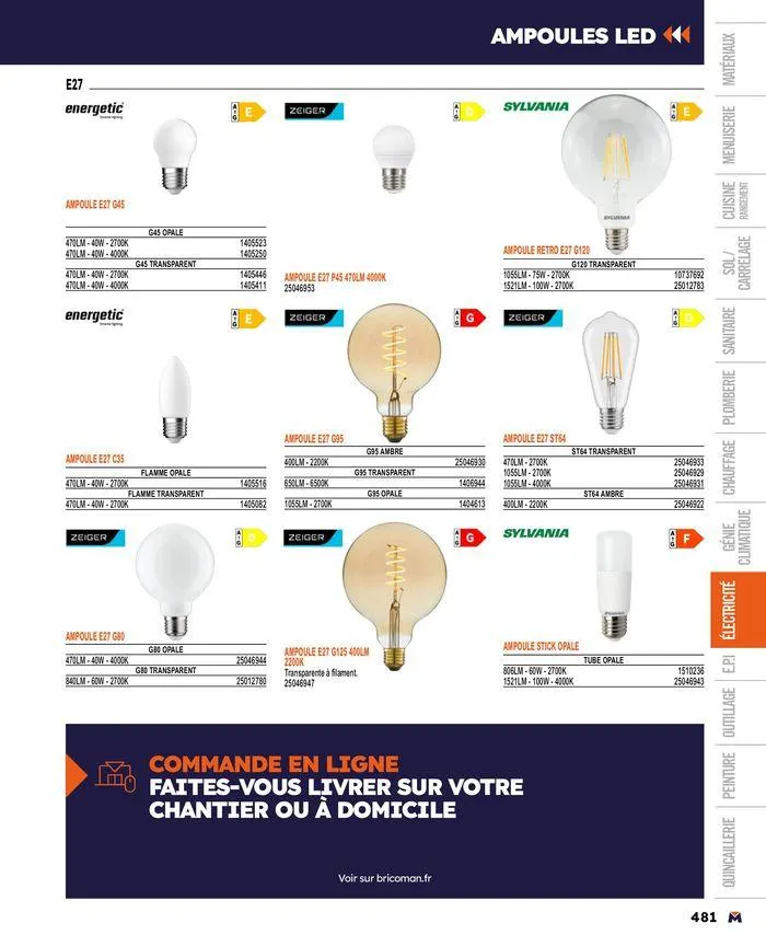 Guide produits 2024 du 15 mars au 31 décembre 2024 - Catalogue page 481