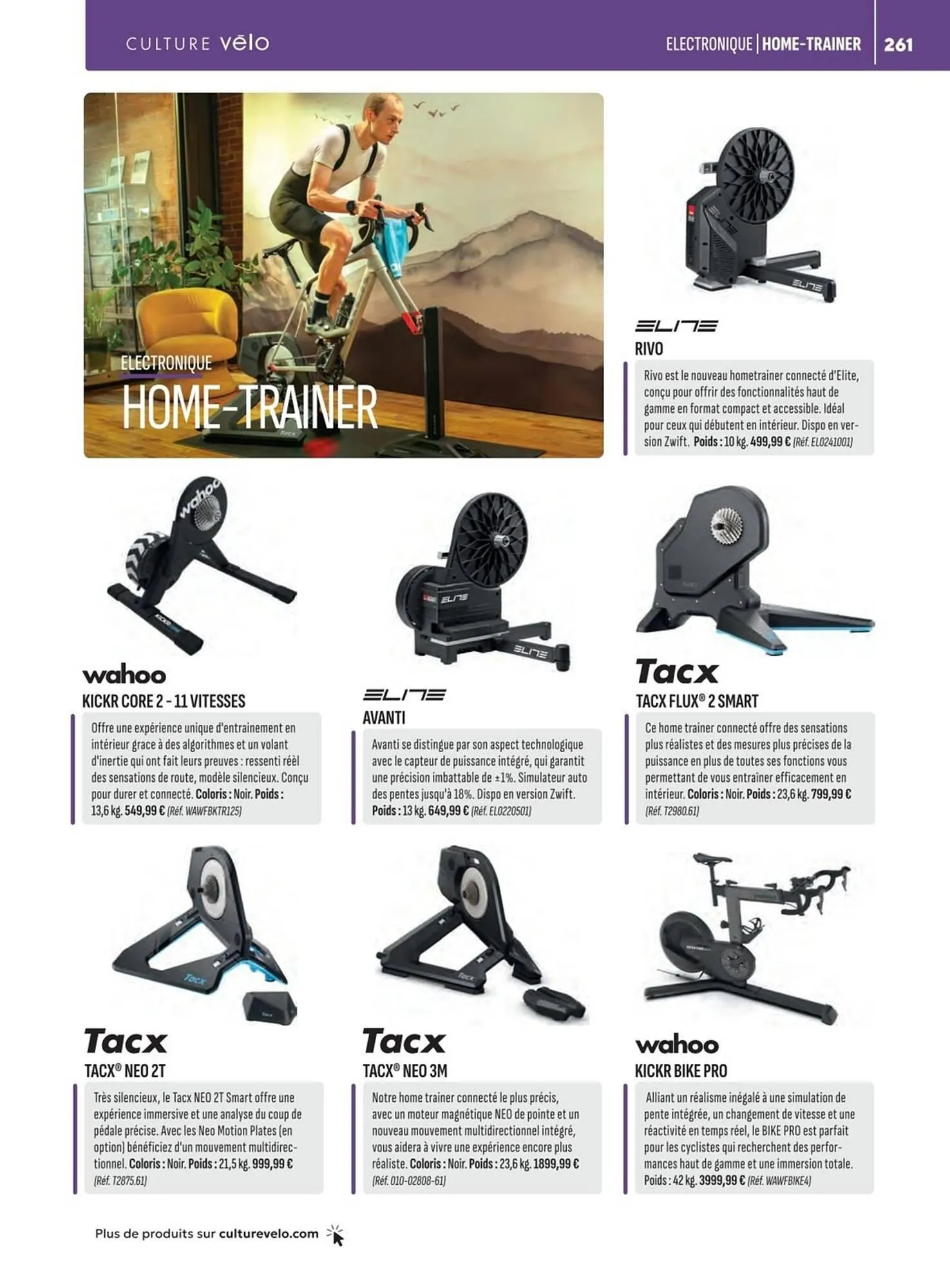 Catalogue Culture Vélo du 19 décembre au 31 décembre 2026 - Catalogue page 261