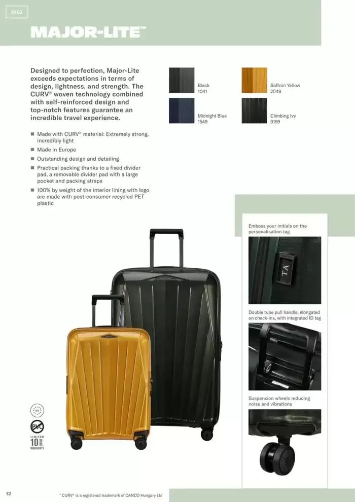 Samsonite Product catalogue 2025 du 23 décembre au 31 décembre 2025 - Catalogue page 45