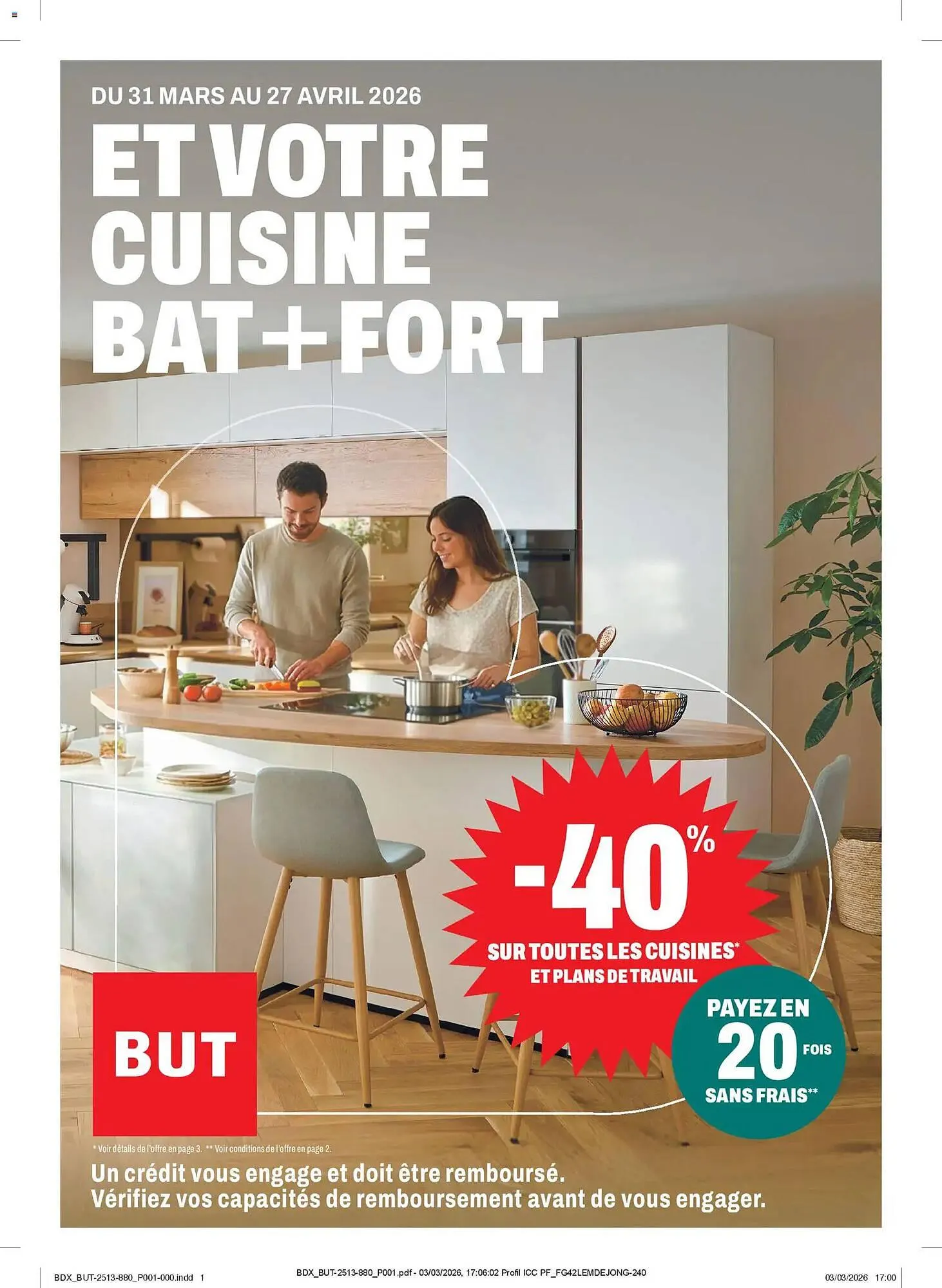 Catalogue BUT du 31 mars au 27 avril 2026 - Catalogue page 1
