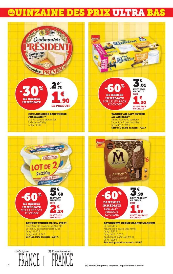 Catalogue SUPER U du 20 août au 1 septembre 2024 - Catalogue page 4