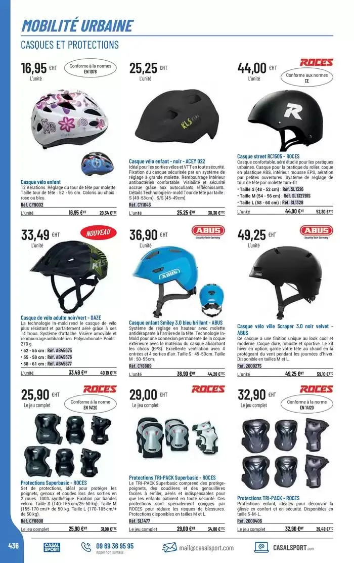 ÉQUIPEMENT SPORTIF du 6 mars au 31 décembre 2025 - Catalogue page 408