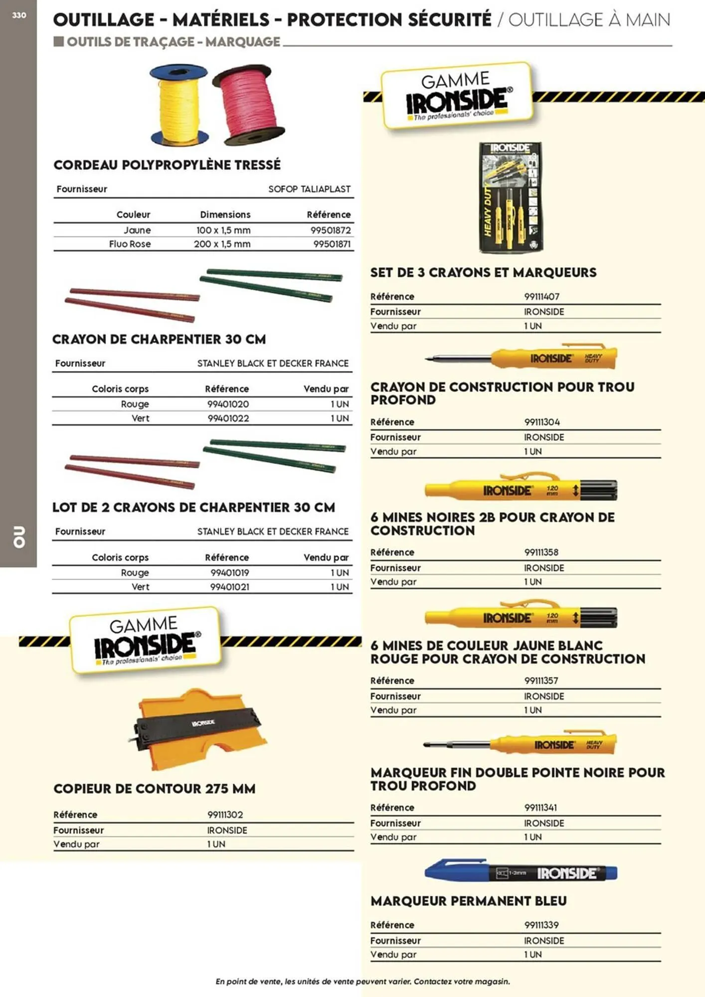 Catalogue Tout faire matériaux du 17 décembre au 30 décembre 2025 - Catalogue page 255