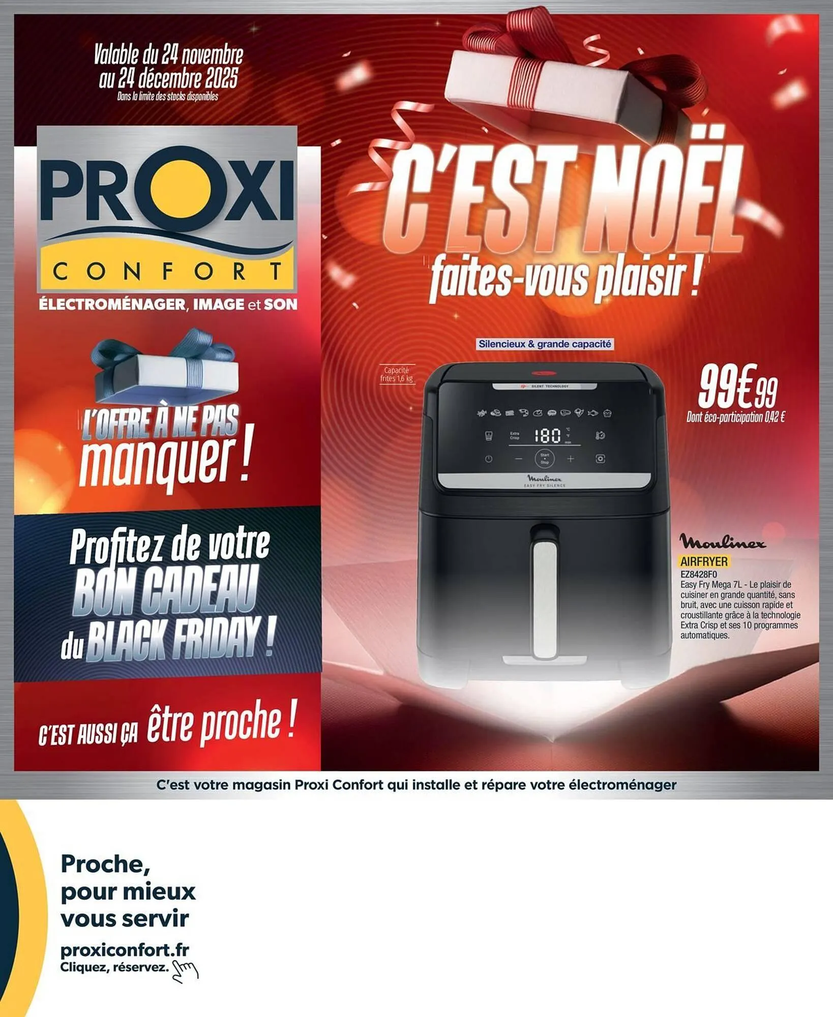 Catalogue Proxi Confort du 24 novembre au 25 décembre 2025 - Catalogue page 1