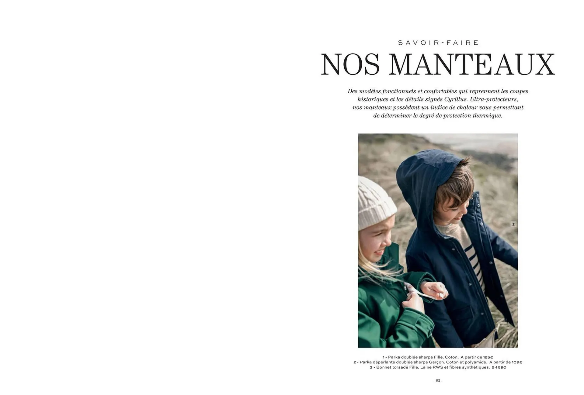 Catalogue Cyrillus du 25 octobre au 31 décembre 2023 - Catalogue page 83