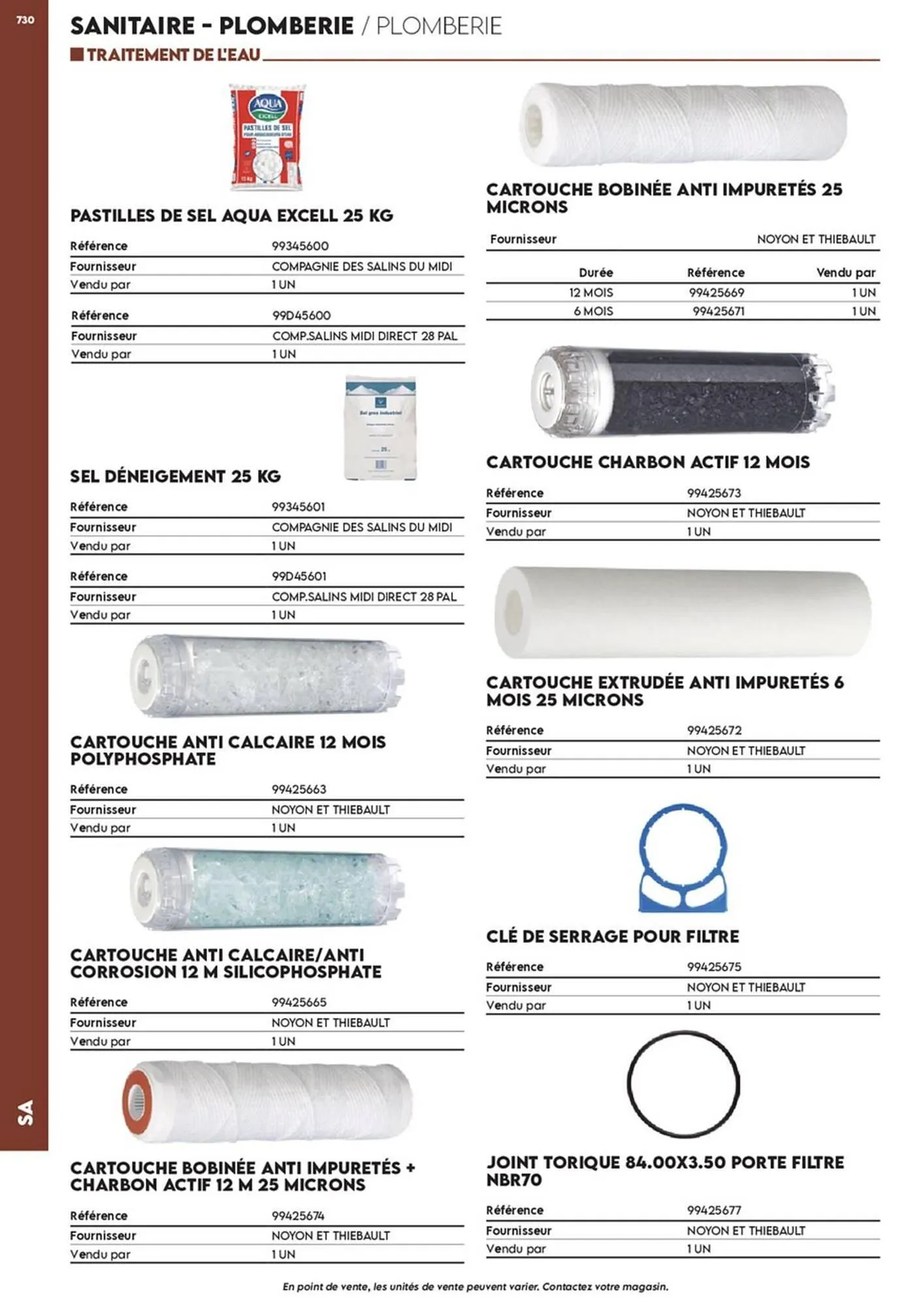 Catalogue Tout faire matériaux du 17 décembre au 30 décembre 2025 - Catalogue page 699