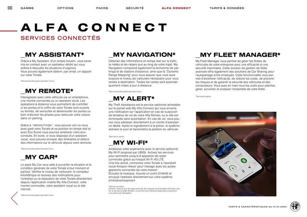 Alfa Romeo TONALE du 25 avril au 25 avril 2025 - Catalogue page 18