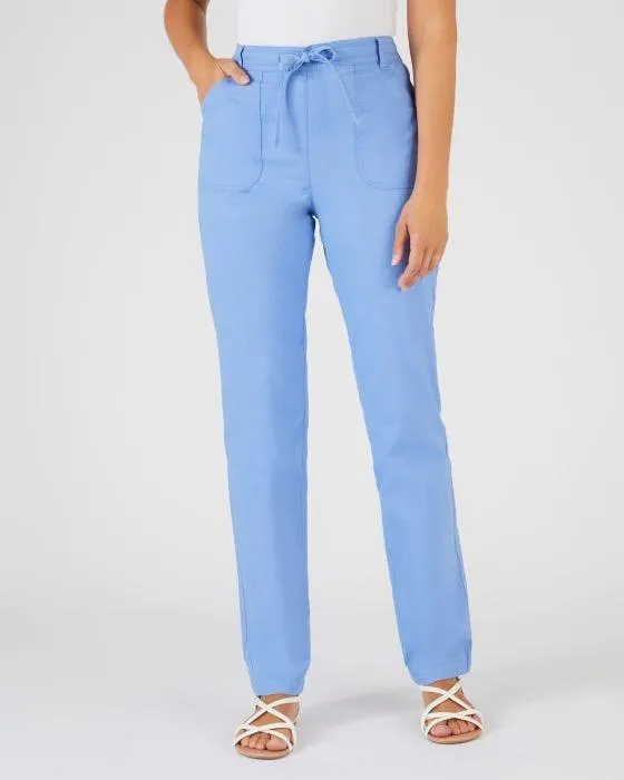 Pantalon coton stretch