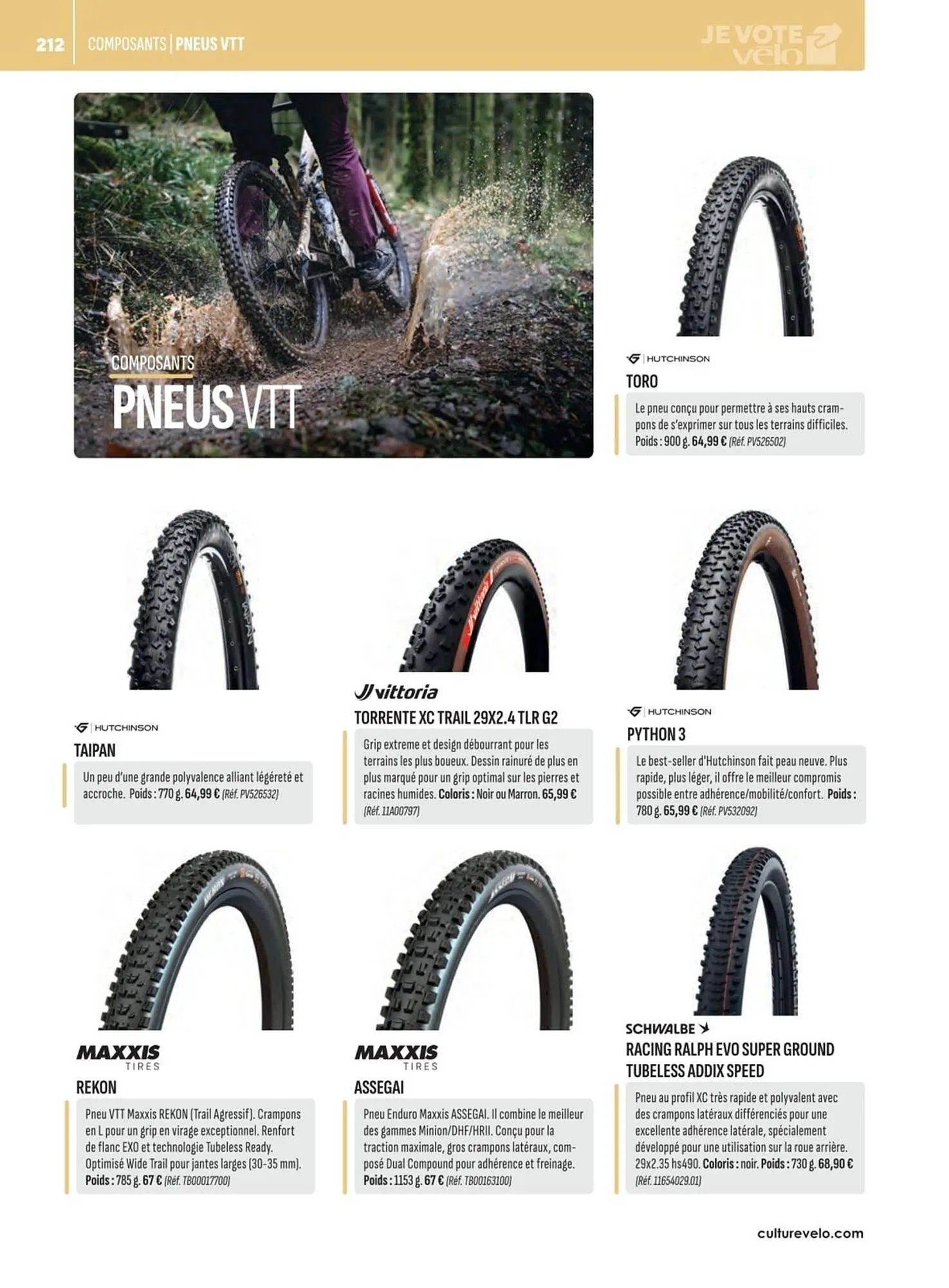 Catalogue Culture Vélo du 19 décembre au 31 décembre 2026 - Catalogue page 212