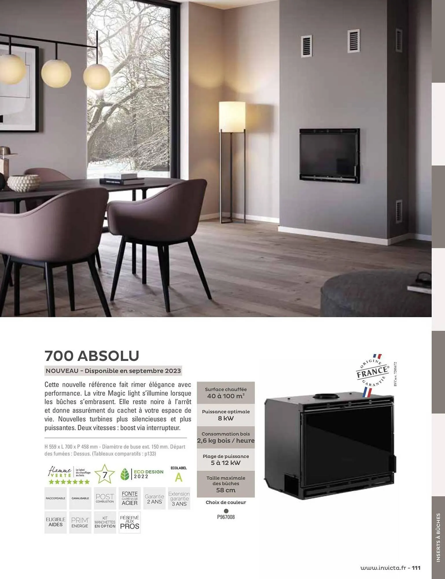 Catalogue Invicta du 31 août au 31 décembre 2023 - Catalogue page 111