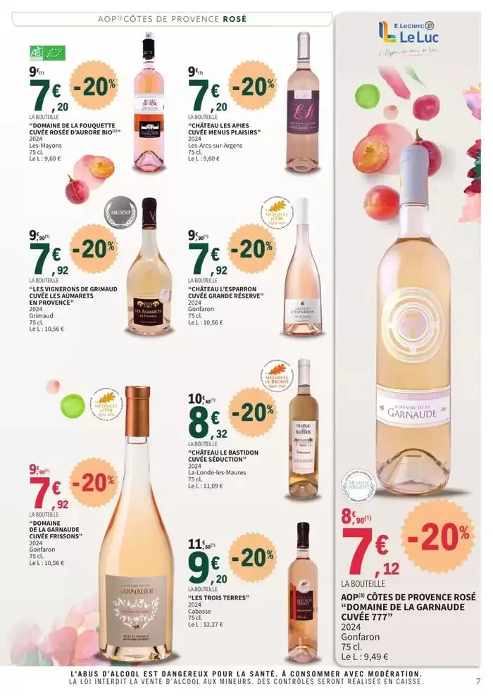FOIRE AUX VINS DE PRINTEMPS du 20 mai au 7 juin 2025 - Catalogue page 7