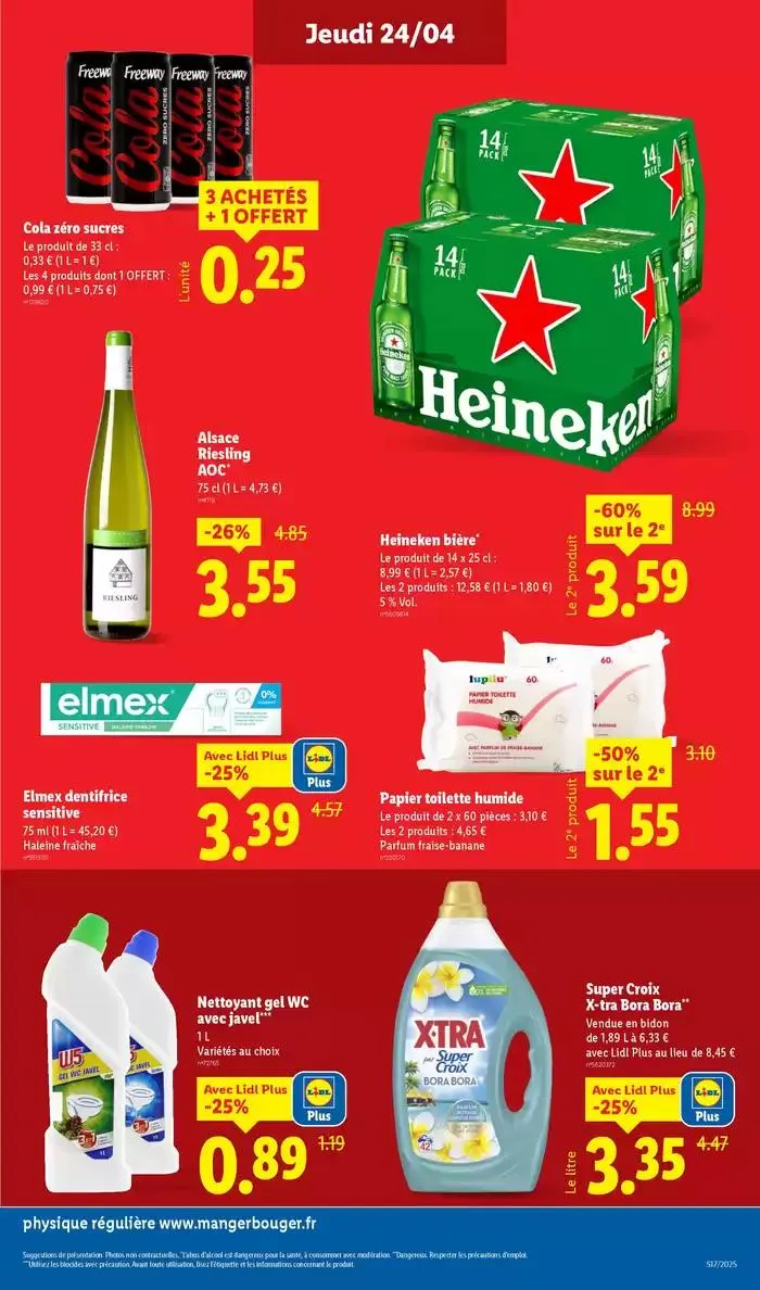 Fan de barbecue ? Retrouvez une sélection de viandes, sauces et bien plus à prix Lidl ! du 24 avril au 29 avril 2025 - Catalogue page 15