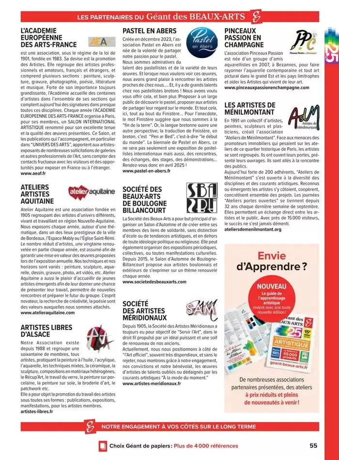 Catalogue Le Géant des Beaux-Arts du 6 janvier au 31 décembre 2025 - Catalogue page 151