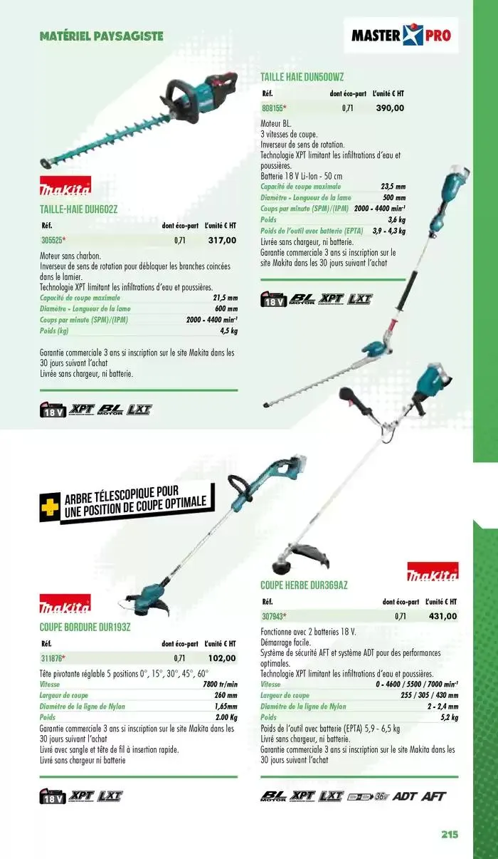 Essentiel Batiment 2025 du 3 janvier au 31 décembre 2025 - Catalogue page 217