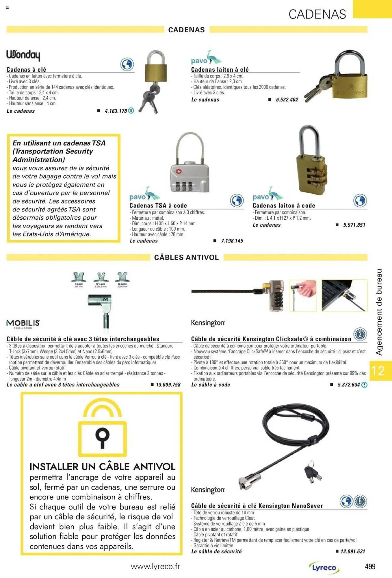 Catalogue Lyreco du 15 mai au 31 décembre 2023 - Catalogue page 499