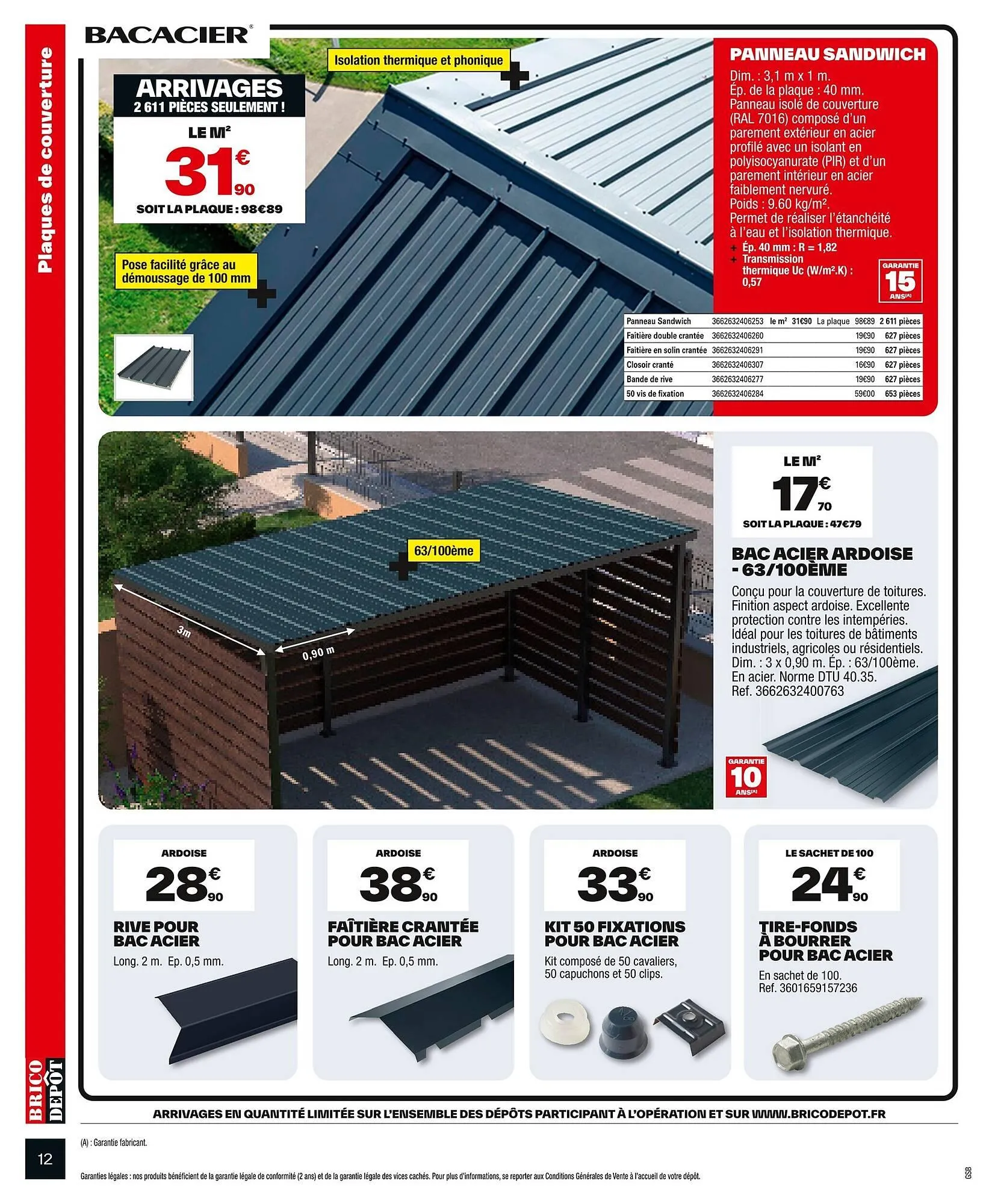 Catalogue Brico Dépôt du 20 juin au 3 juillet 2025 - Catalogue page 12