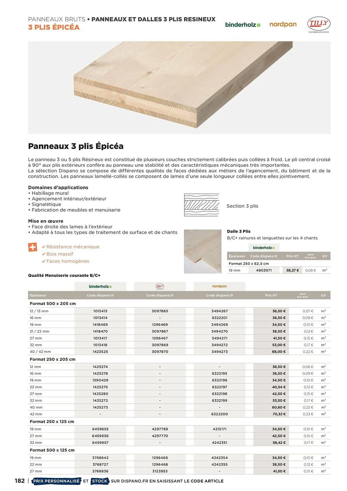 Catalogue Dispano du 8 avril au 31 décembre 2026 - Catalogue page 182