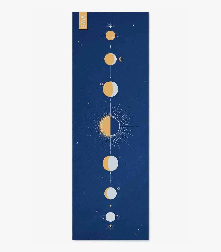 Tapis de yoga à motifs Soft 5mm Luna