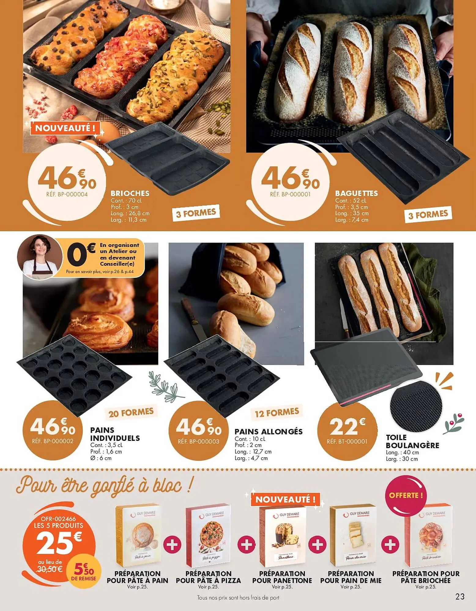 Catalogue Guy Demarle du 1 septembre au 1 février 2026 - Catalogue page 23