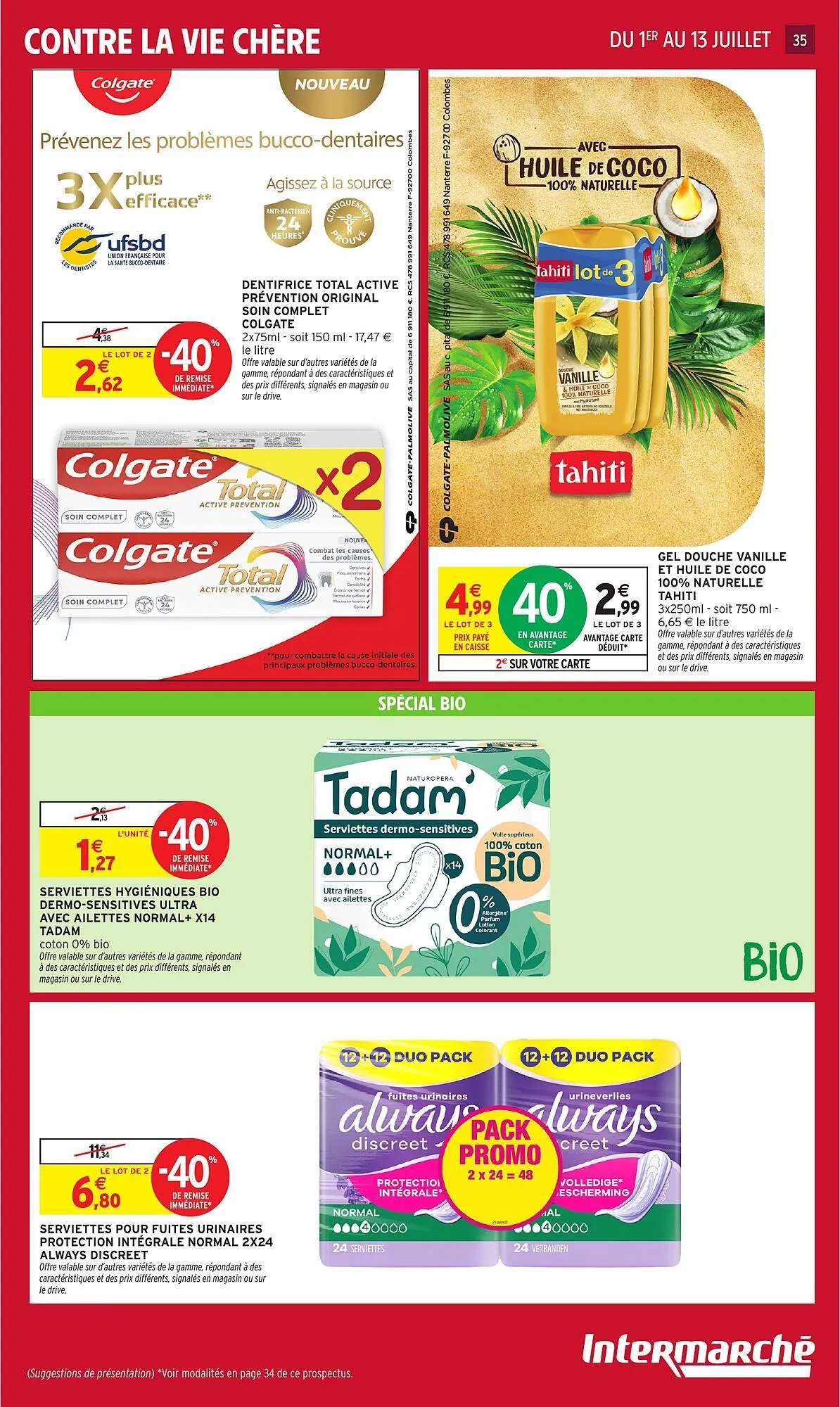 Catalogue Intermarché du 1 juillet au 13 juillet 2025 - Catalogue page 37