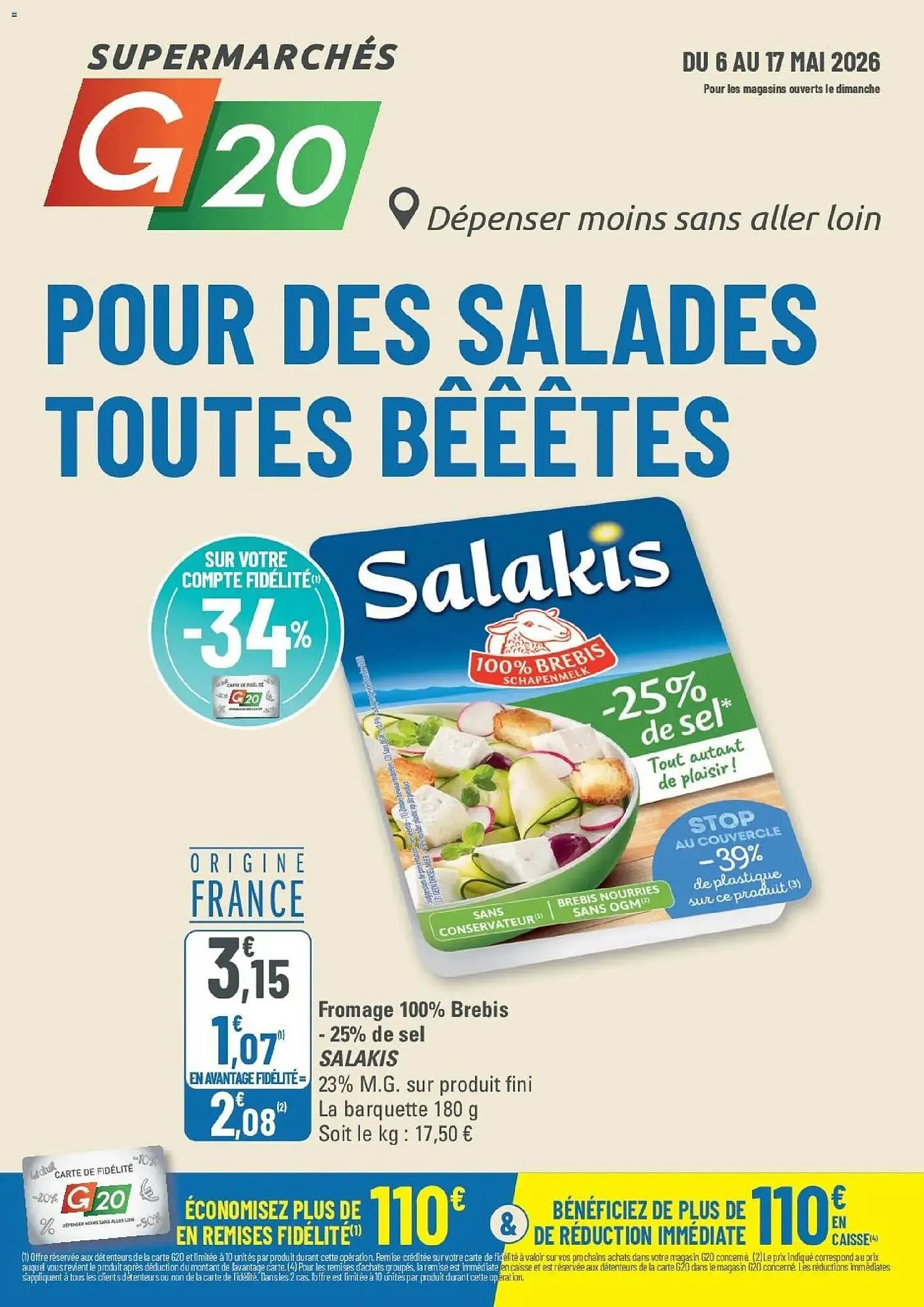 Catalogue G20 du 6 mai au 17 mai 2026 - Catalogue page 1