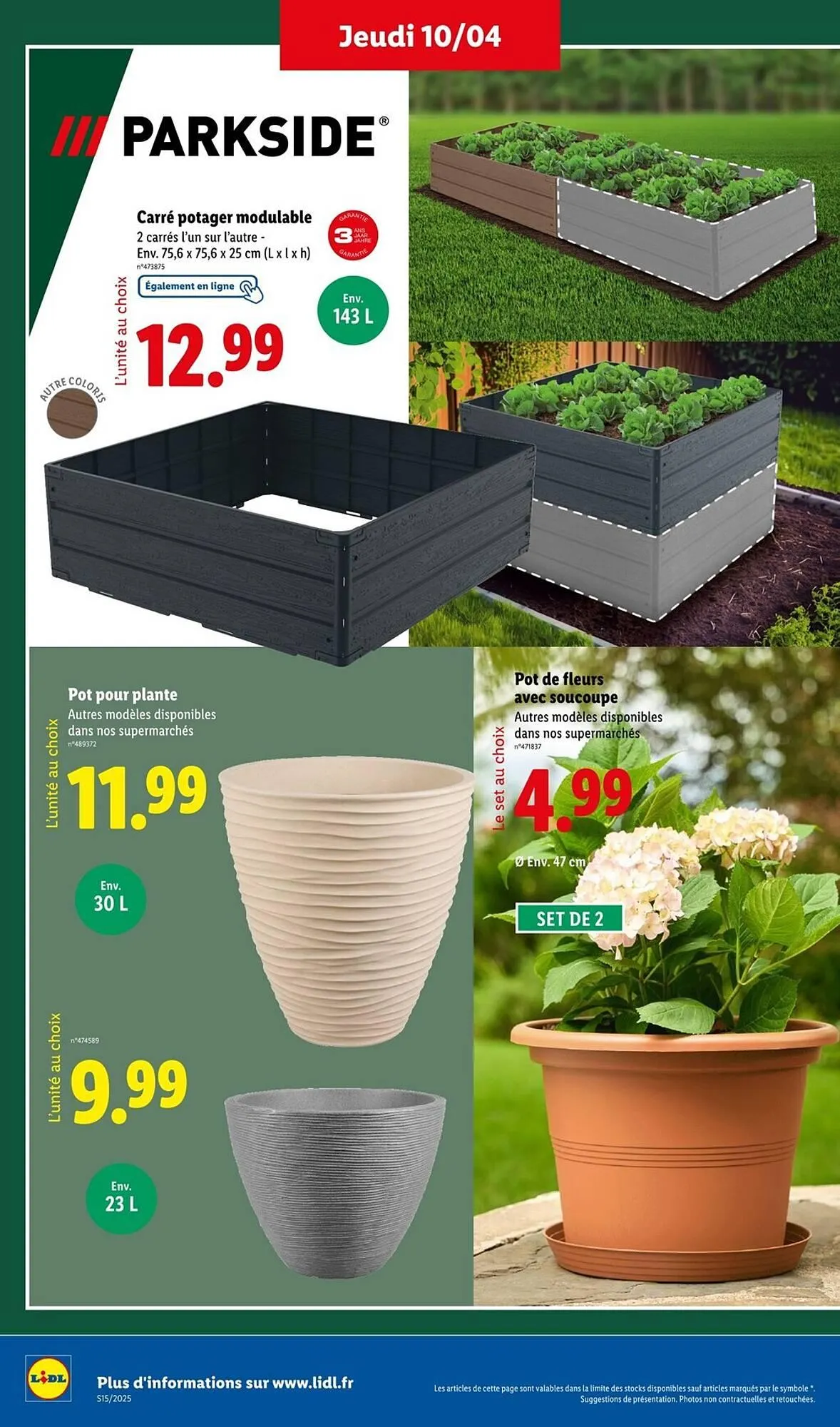 Catalogue Lidl du 10 avril au 14 avril 2025 - Catalogue page 14