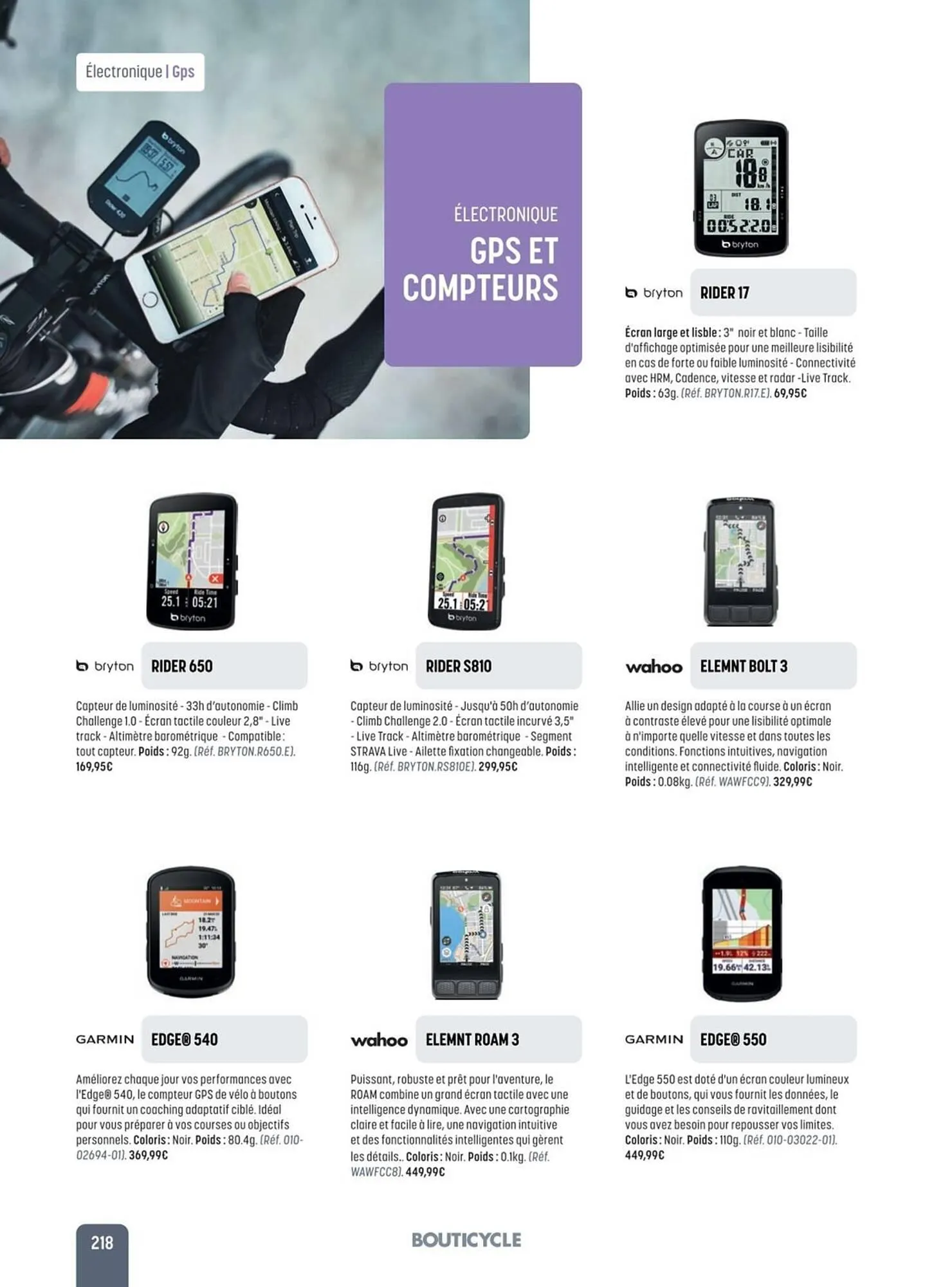 Catalogue Bouticycle du 27 janvier au 31 décembre 2026 - Catalogue page 218