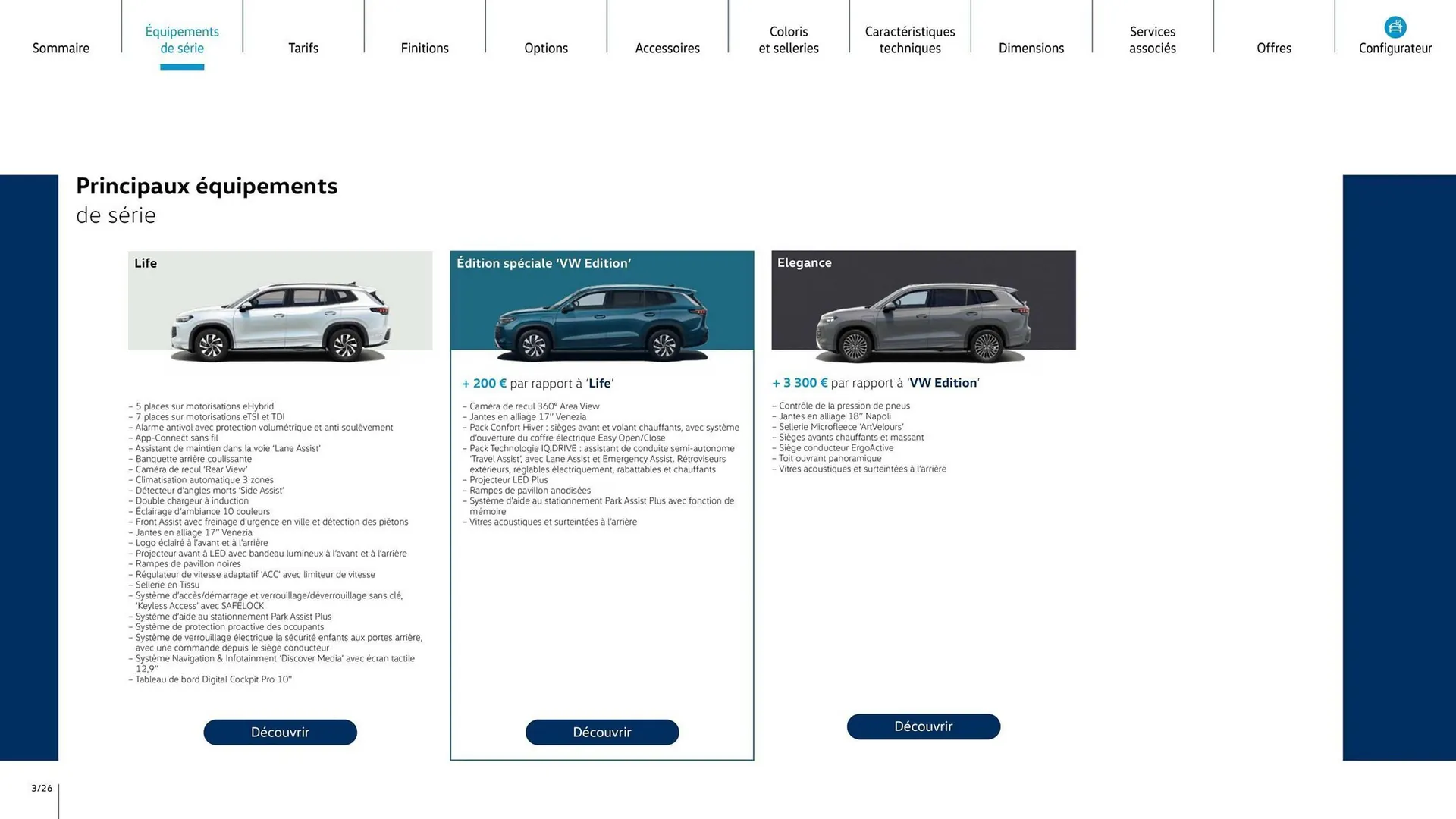 Catalogue Volkswagen du 6 janvier au 6 janvier 2027 - Catalogue page 3