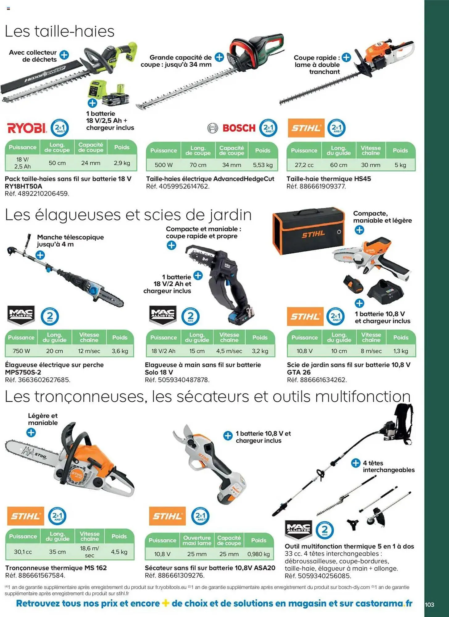 Catalogue Castorama du 26 février au 31 décembre 2025 - Catalogue page 103