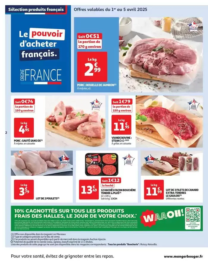 Les prix bas qui font du bien au quotidien du 1 avril au 6 avril 2025 - Catalogue page 2