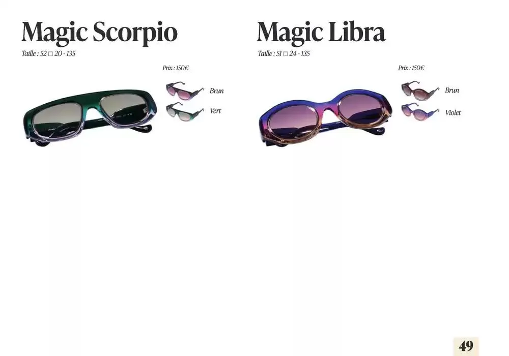 Lookbook Solaires 2025 du 19 février au 31 décembre 2025 - Catalogue page 48