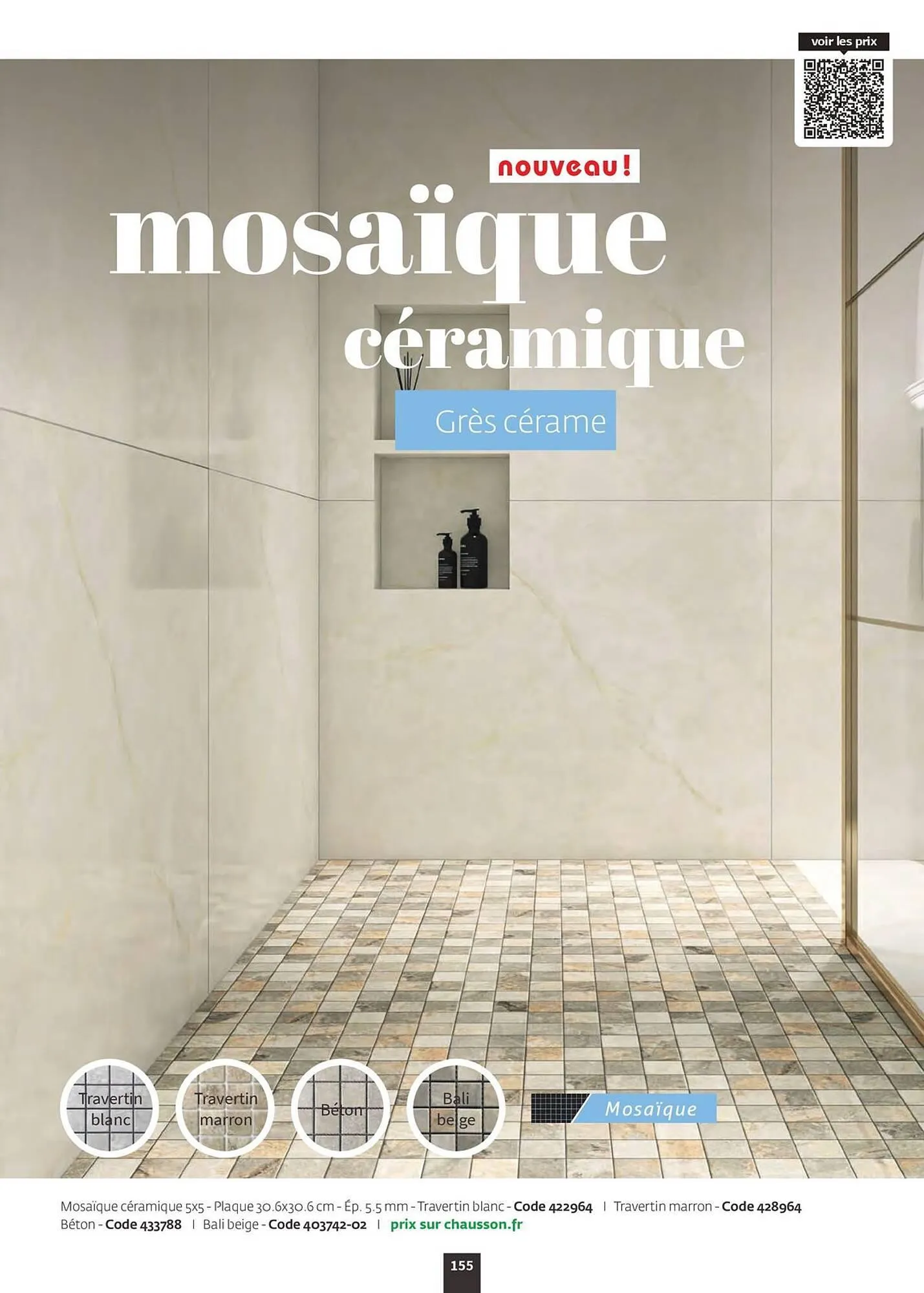 Catalogue Chausson Matériaux du 12 septembre au 31 décembre 2026 - Catalogue page 157