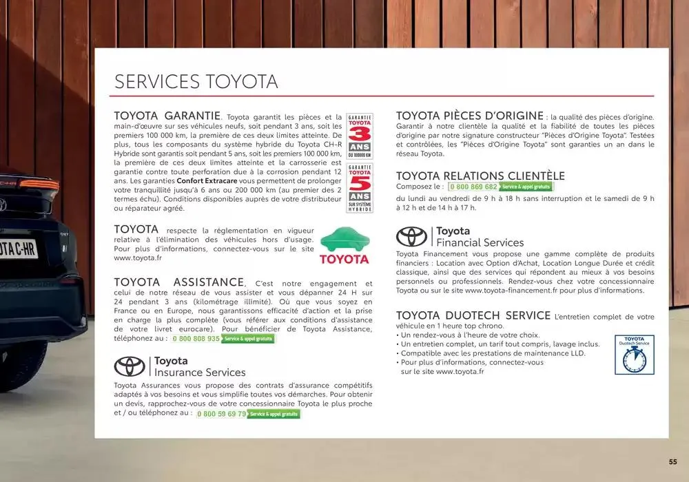 Nouveau Toyota C-HR du 15 janvier au 15 janvier 2026 - Catalogue page 55