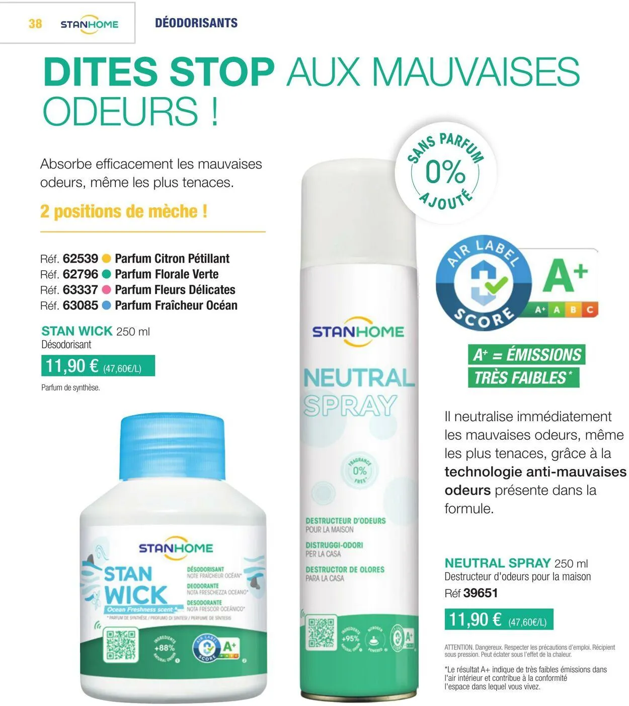 Stanhome du 15 mai au 29 mai 2025 - Catalogue page 38