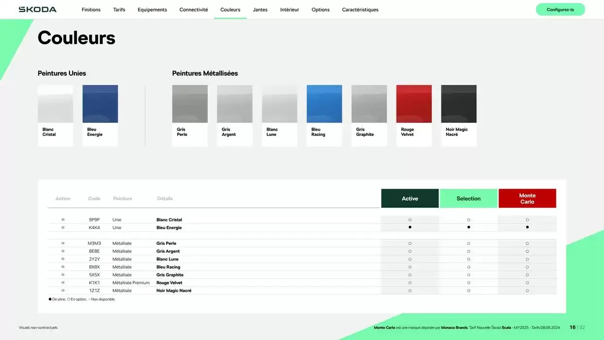 Nouvelle Scala Selection 1.0 TSI 95ch BVM du 6 novembre au 6 novembre 2025 - Catalogue page 16