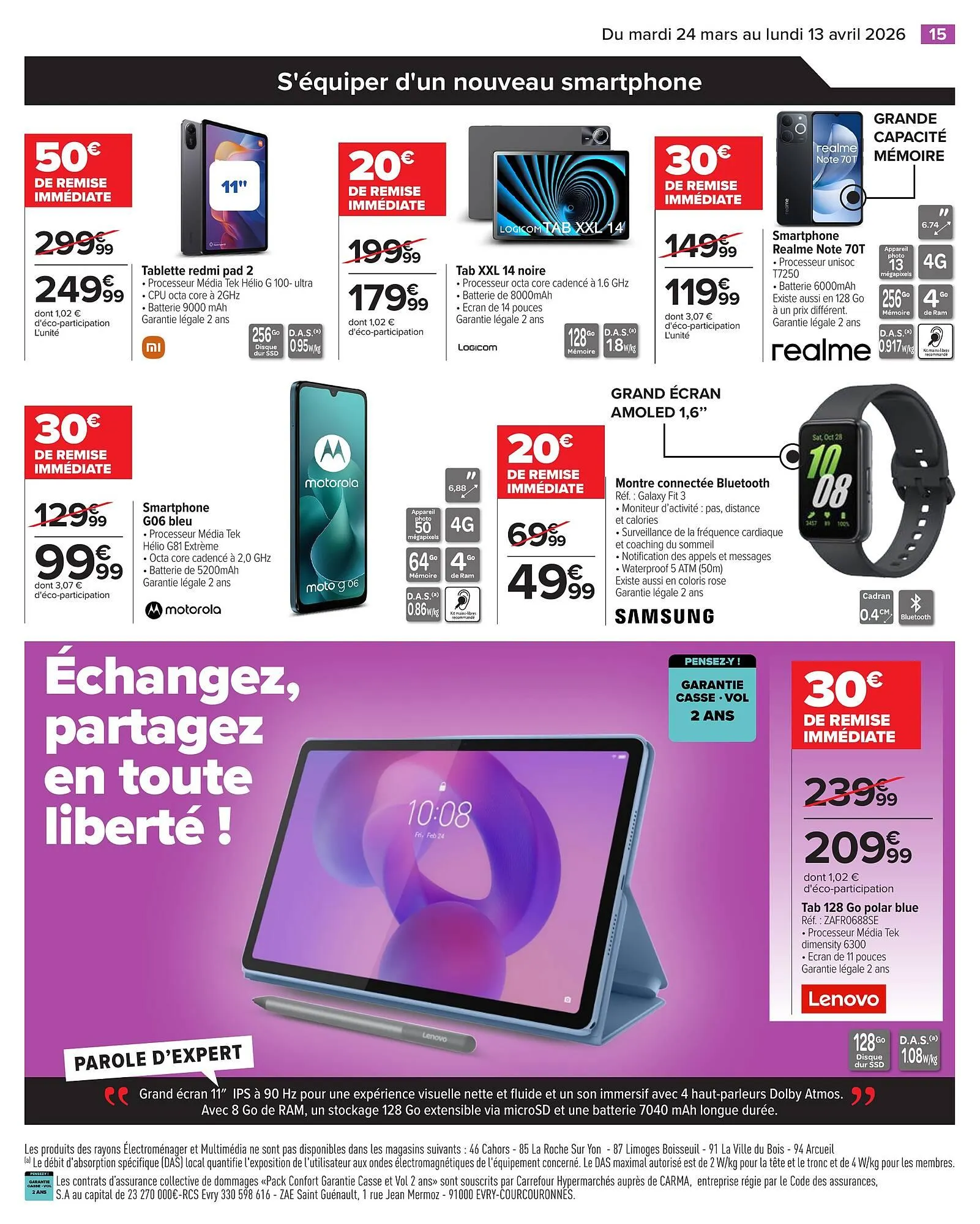 Catalogue Carrefour du 24 mars au 13 avril 2026 - Catalogue page 15